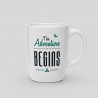 Mug The adventure begins Mug The adventure begins